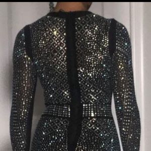 Crystal beautiful night out dress